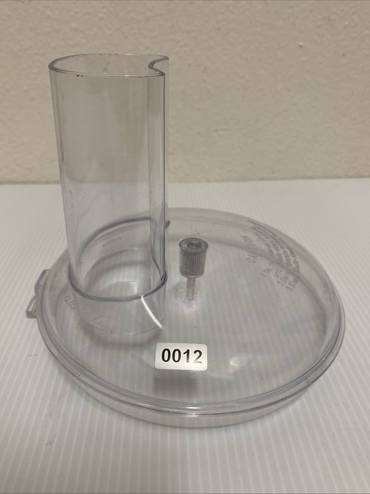 DEXP KLFP603 Food Processor Replacement Lid / Bowl Cover with Feed Tube ONLY