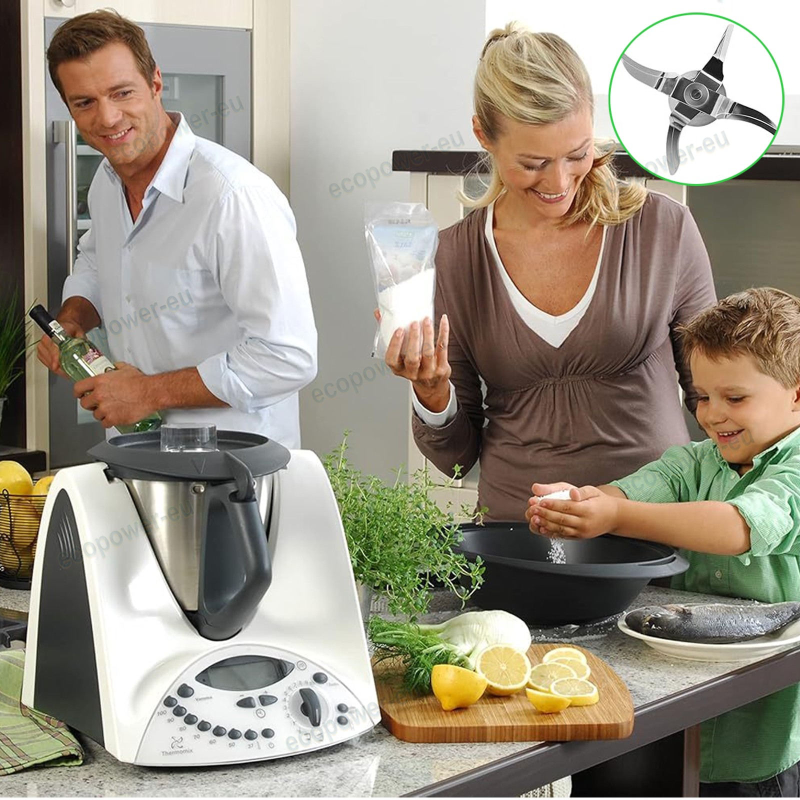 1500W Multifunction Intelligent Automatic Stir Fry Pot Kitchen Robot Cooking UK