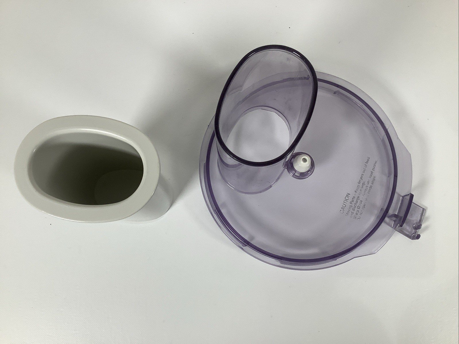 Braun Combimax K600 K650 K700 K750 Bowl Lid 2 Litre with Pusher Genuine Parts