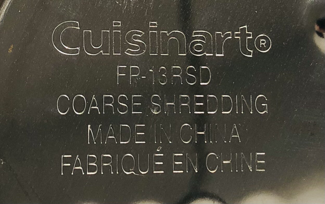 Cuisinart BDH-2 Six Piece Food Processor Accessory Blade/Dicing Kit with Case