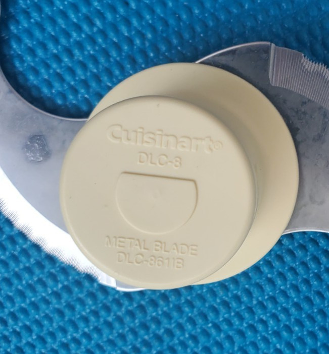 Cuisnart DLC-8 Chopping Blade Metal DLC-861IB NO Rivets 861IB Minimally Used