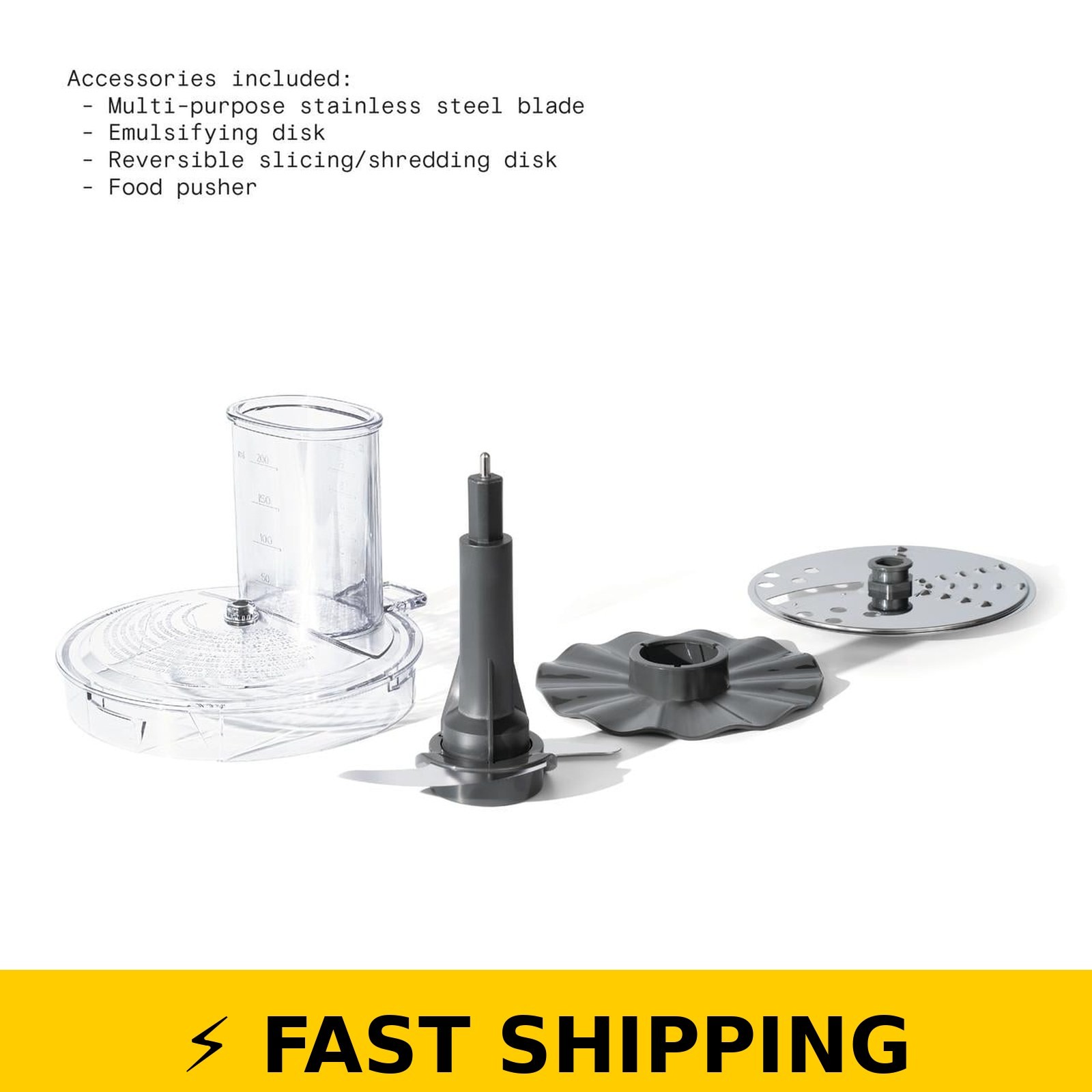 Beautiful Food Processor 10-Cup White Icing by Drew Barrymore