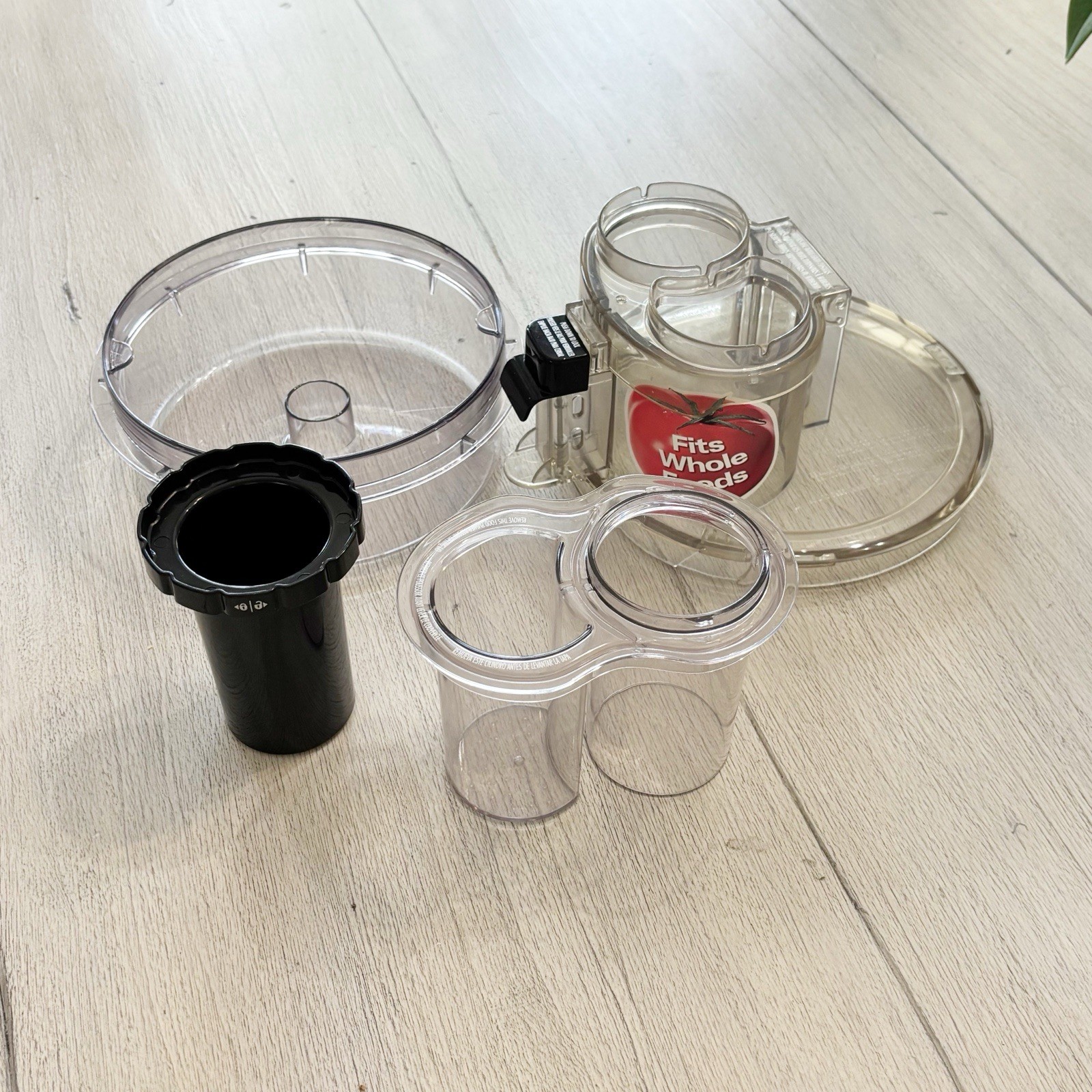 HAMILTON BEACH Type FP17 Lid Pushers Small Bowl Pieces Total Genuine Replacement