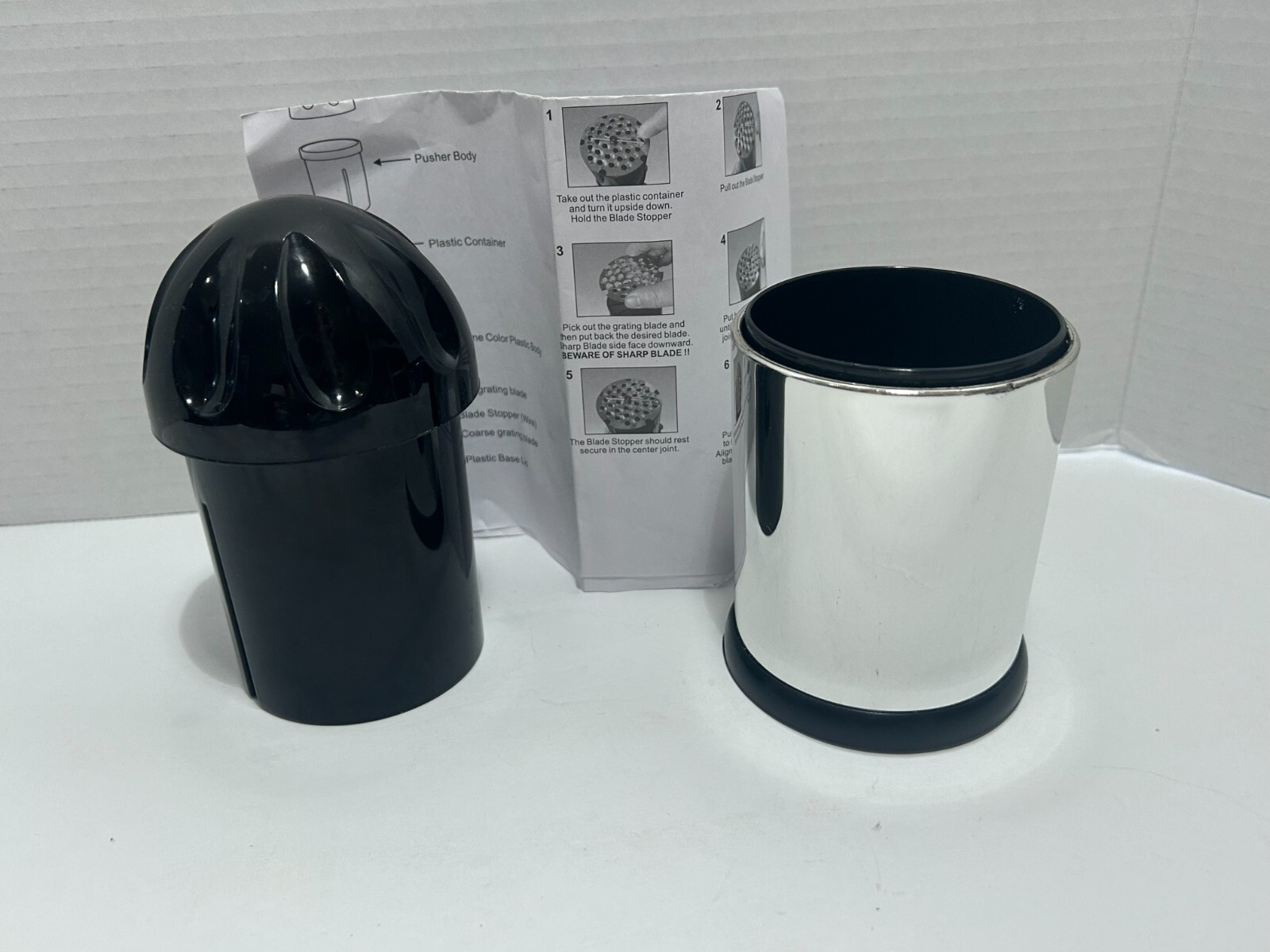 Versa Small Grater Slicer Shredder Blades New in box
