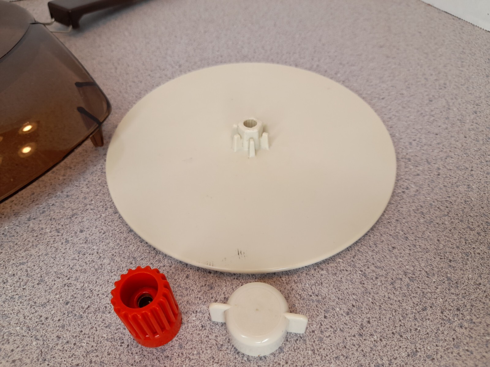 Moulinex La Machine Model 354 Top Cover Lid And Pusher to Food Processor Bowl