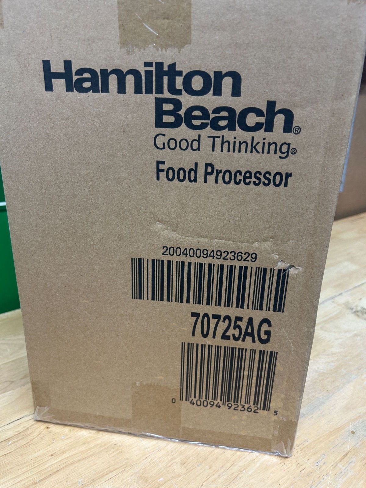 Hamilton Beach 12-Cup Stack & Snap Food Processor, Black, New Open Box 70725AG