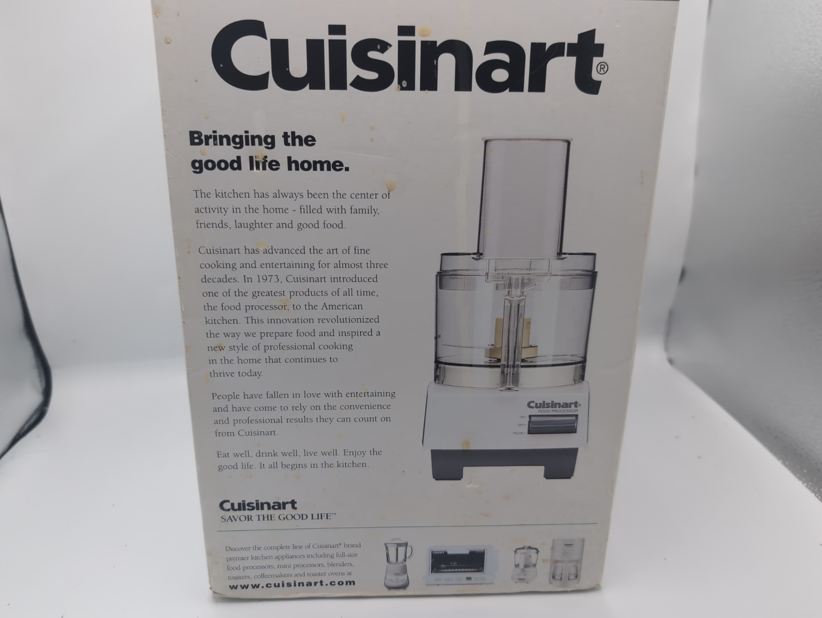 Cuisinart Classic 7 Cup Food Processor Model DLC-5, New Open Box