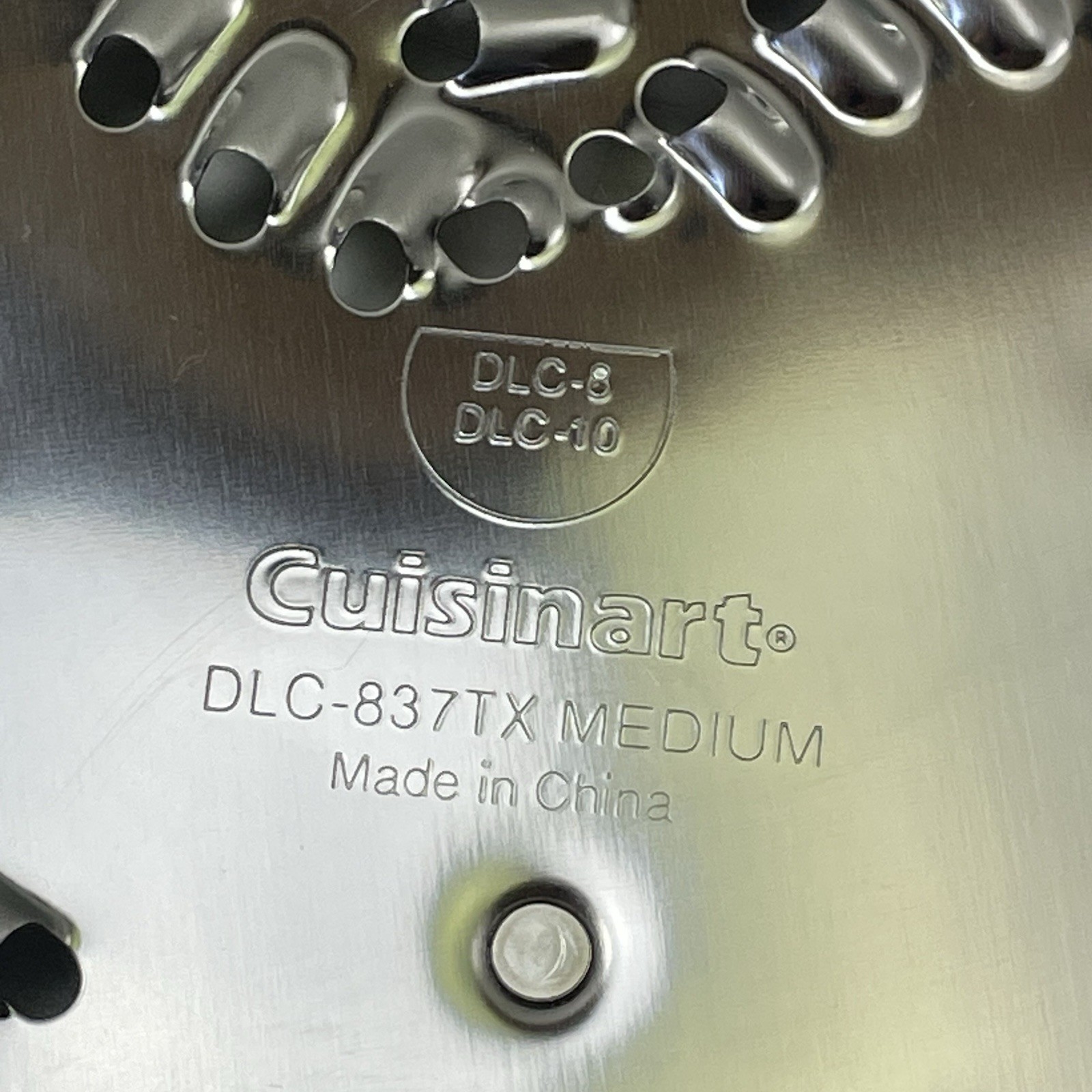 Cuisinart DLC-837TX Medium 13 Shredding Disc DLC-8 DLC-10 Food Processor