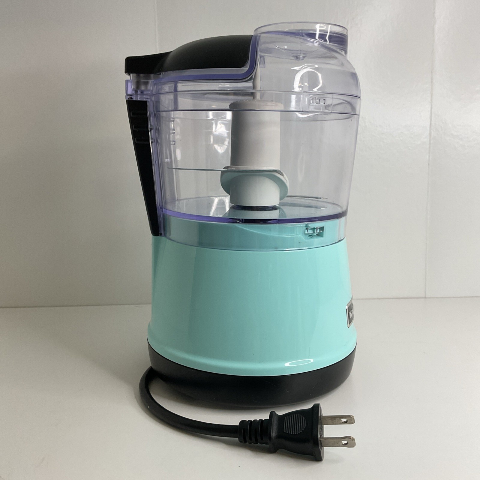 KitchenAid Mini Food Chopper Processer Light Blue Two Settings WORKS