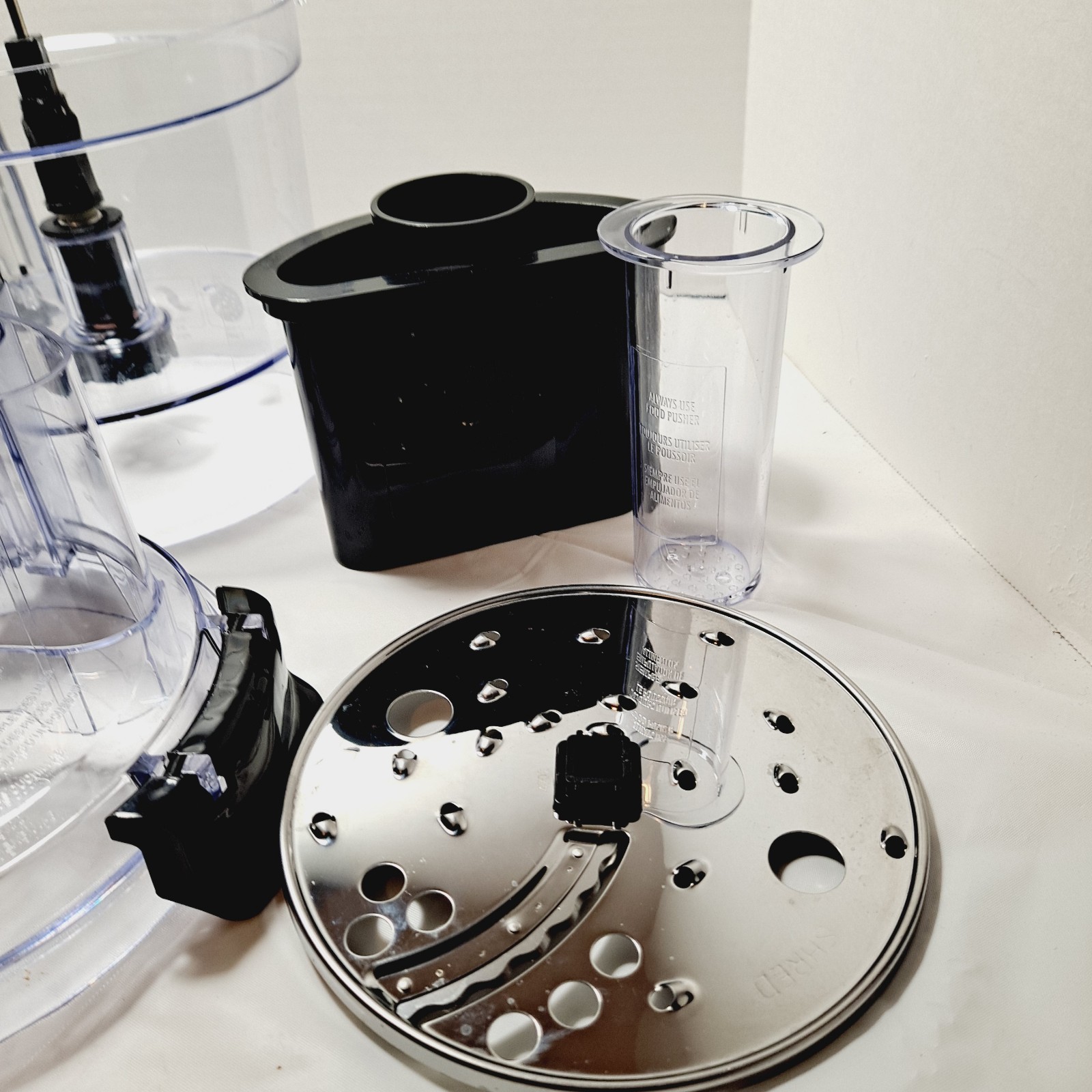 Hamilton Beach 70723 12 Cup Stack and Snap Food Processor Blender Slice Shred