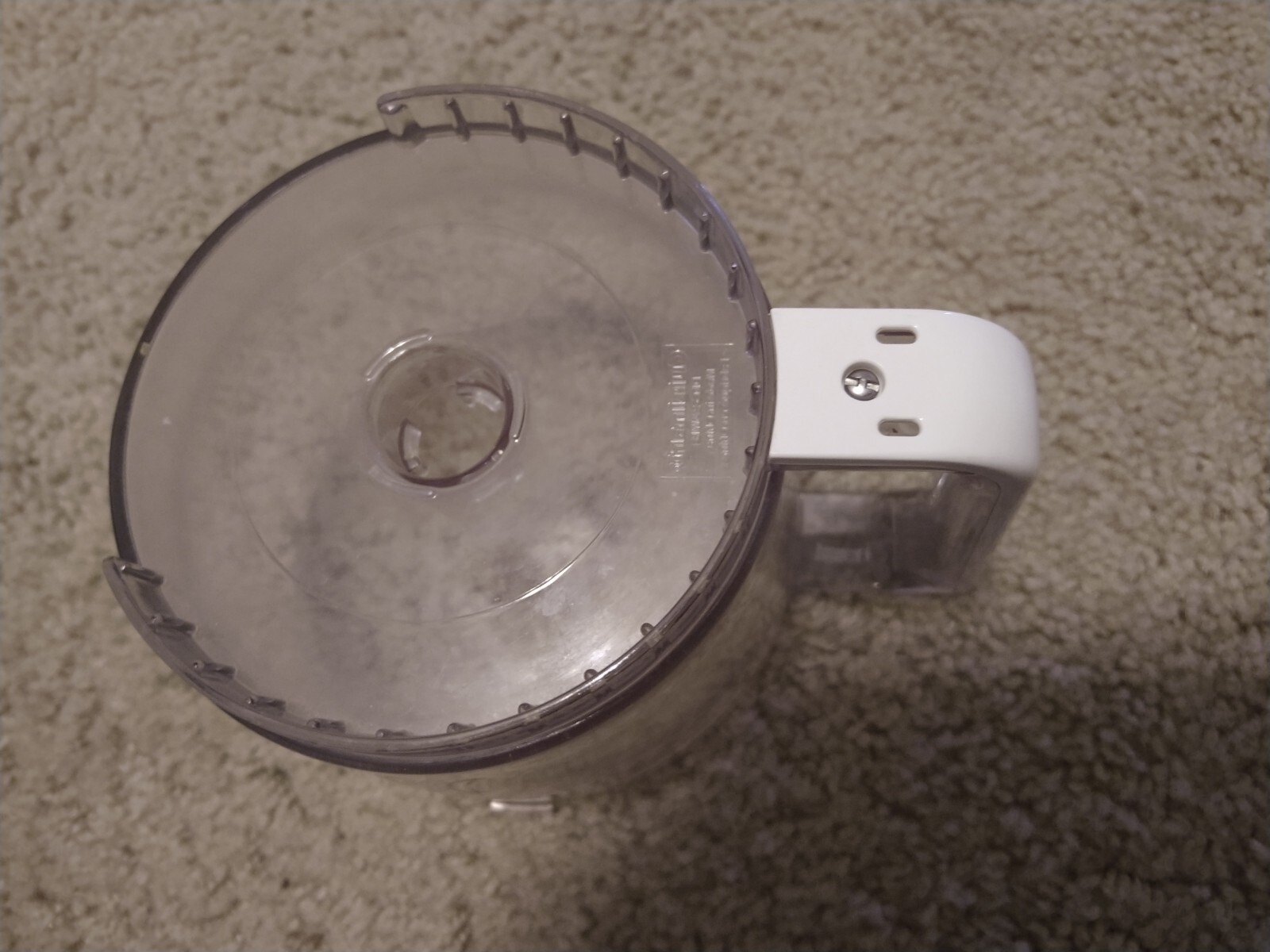 Cuisinart Food Processor Mini Prep Plus DLC-2A Replacement Bowl- White Handle