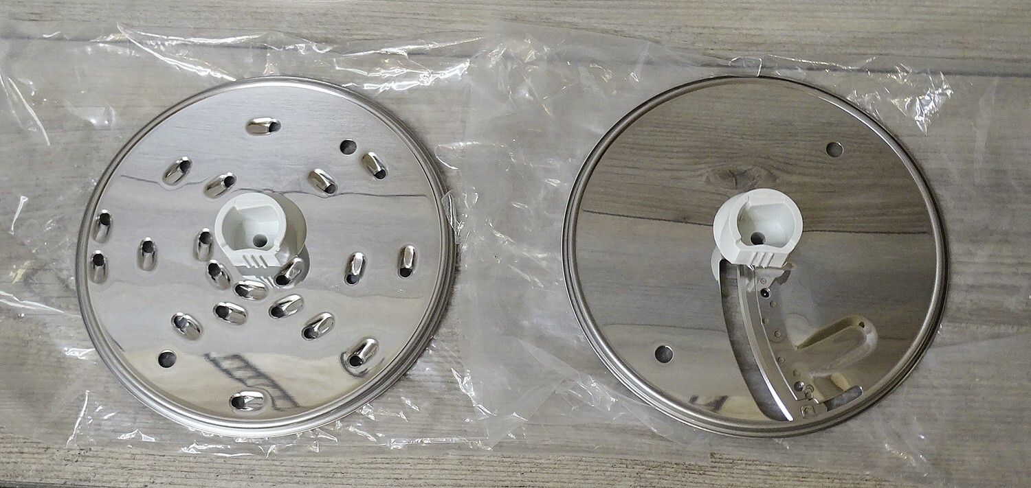 KitchenAid Food Processor 2mm Slicing Disc Blade 4mm Shredder Attachment Parts