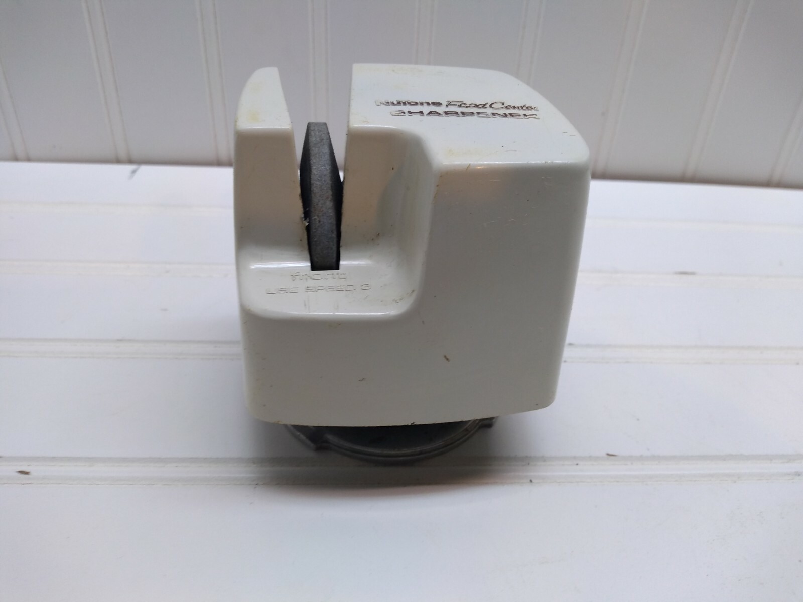 Pick Part: NuTone Built-in Food Center Meat Grinder Knife Sharpener Pusher Disc