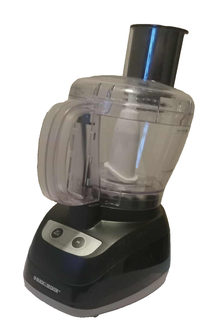 BLACK+DECKER Easy Assembly 8-Cup Food Processor, Black, FP1800b… Free Shipping