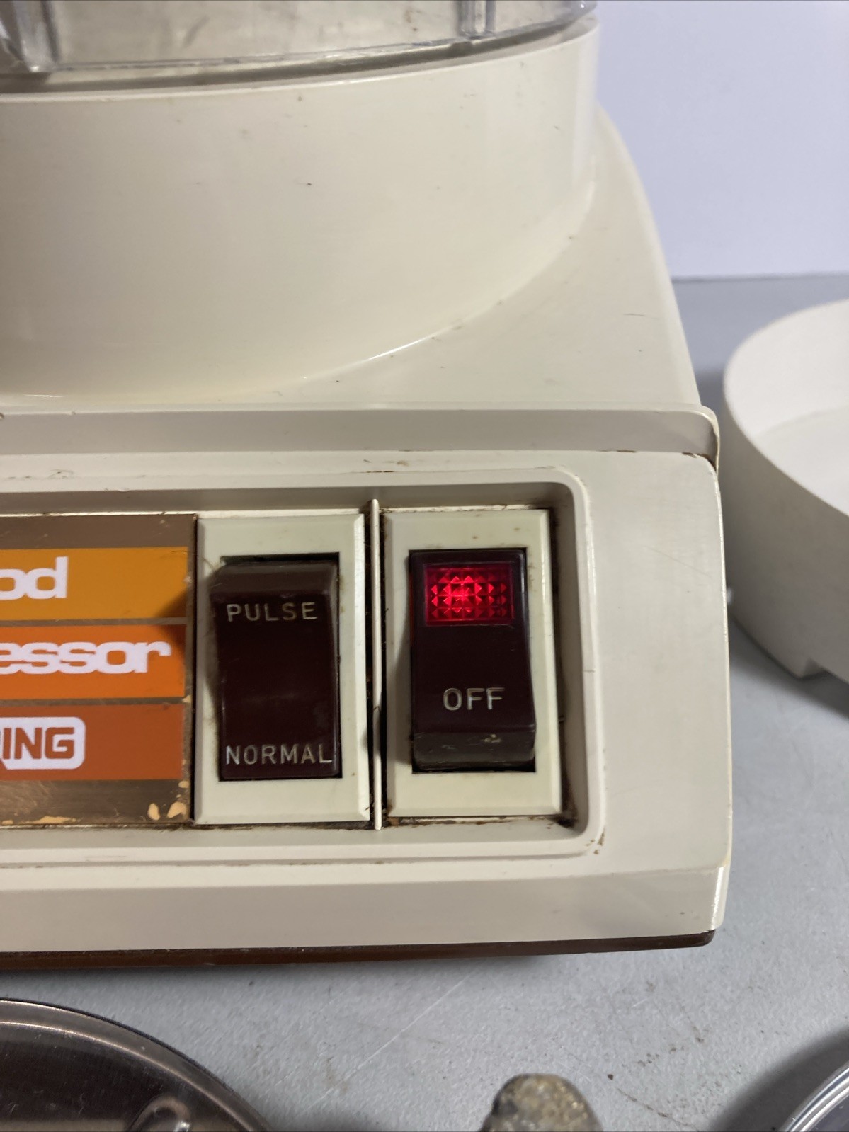 Vintage Food Processor by Waring. Model FP510. Blade 805. Tested