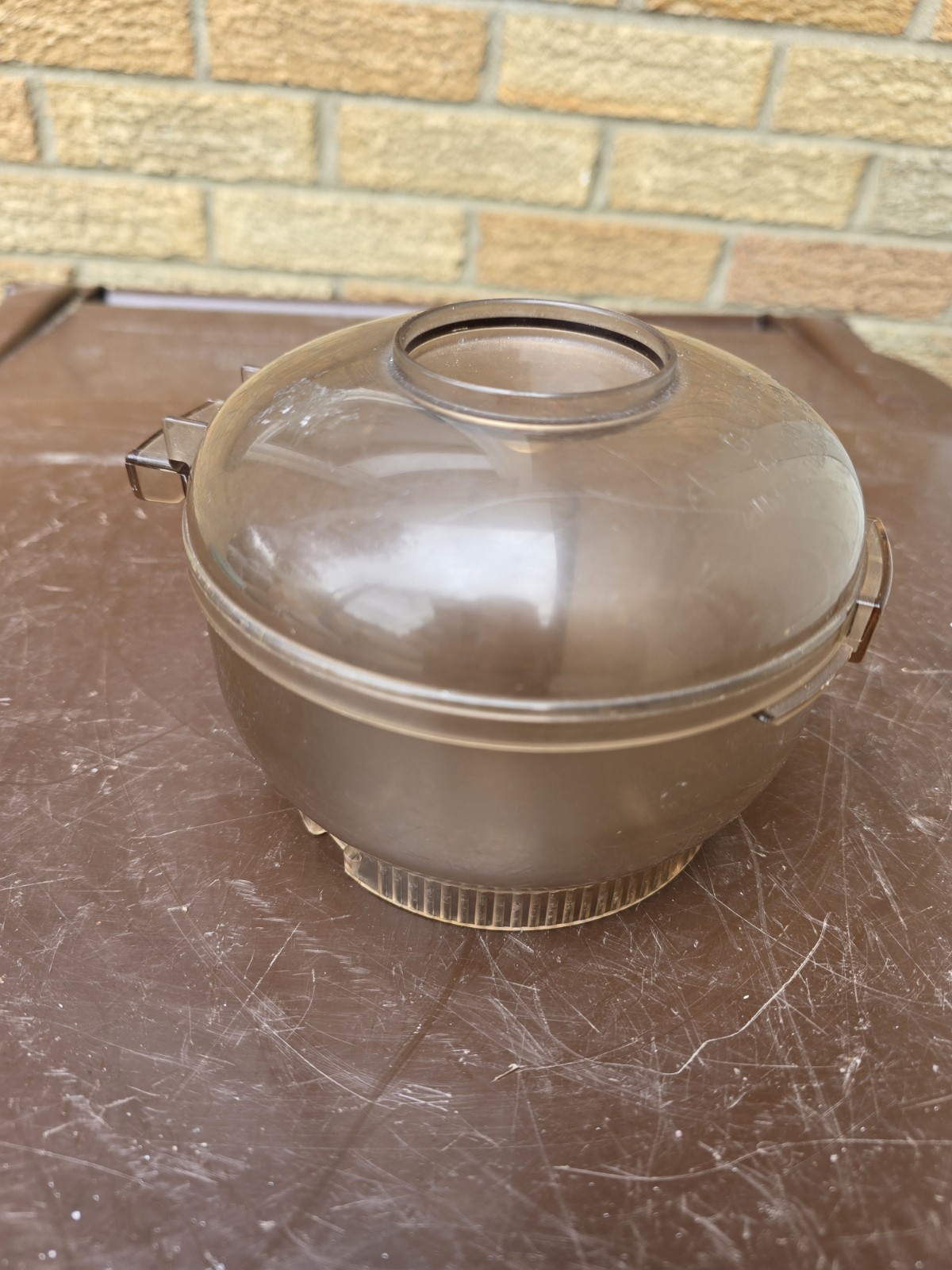 Sunbeam Oskar Food Processor 14081 Replacement Amber Bowl & Lid