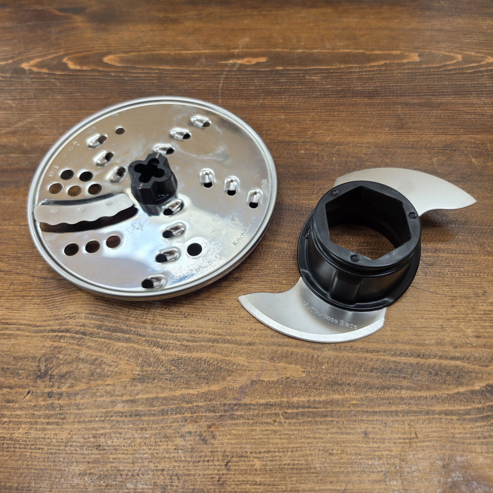 KitchenAid Food Processor Multipurpose Blade E105402 Medium Slice Disk OEM Parts