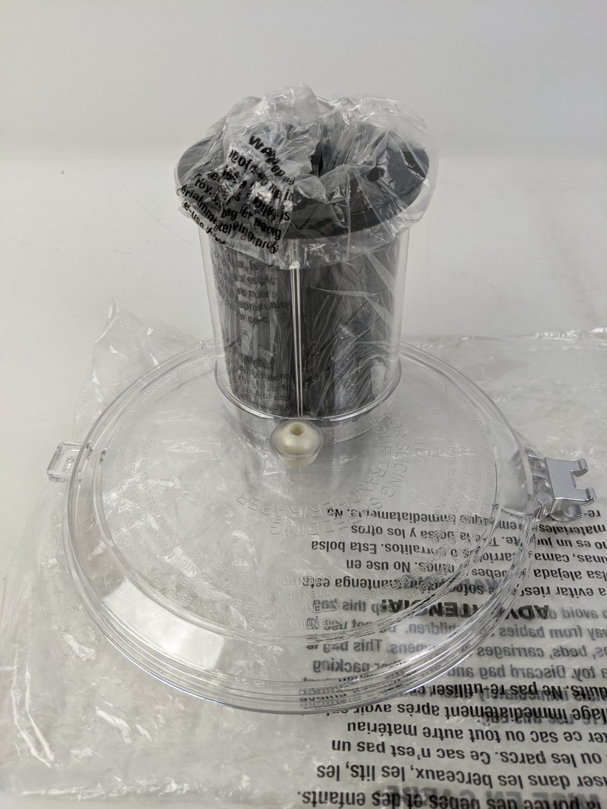 Veggie Bullet 6 Piece Shredder Slicer Attachment NO BLENDER