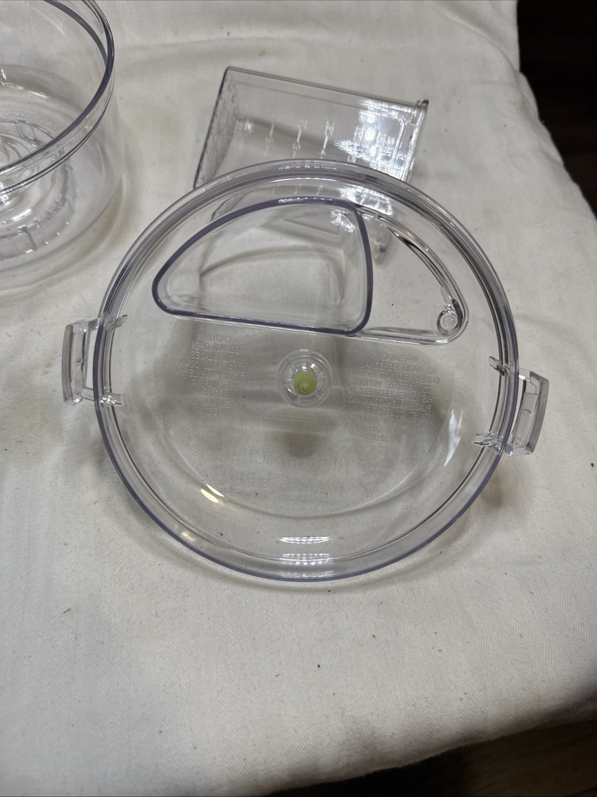 Hamilton Beach Blender Chef Replacement Top Cover/Lid/Pusher/Blade/Gear 70900