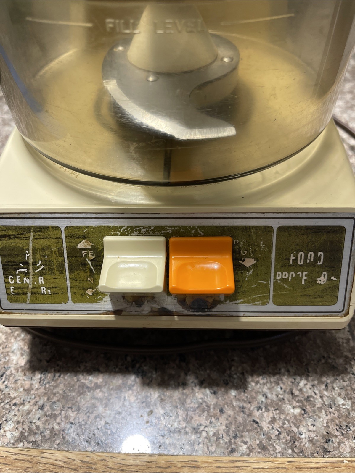 General Electric | Vintage 1970s GE Food Processor Chopper D2FP1 | TESTED/WORKS!