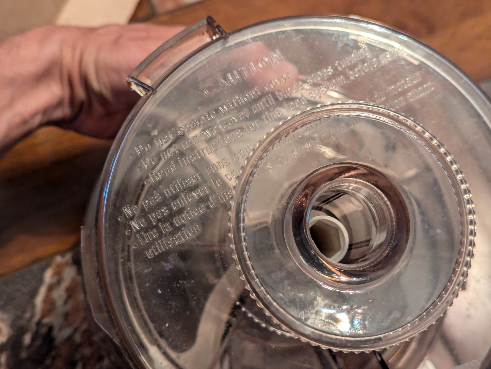 Vintage KitchenAid FOOD Processor Whole Bowl Feed Tube Acc K7-WBF – With box!