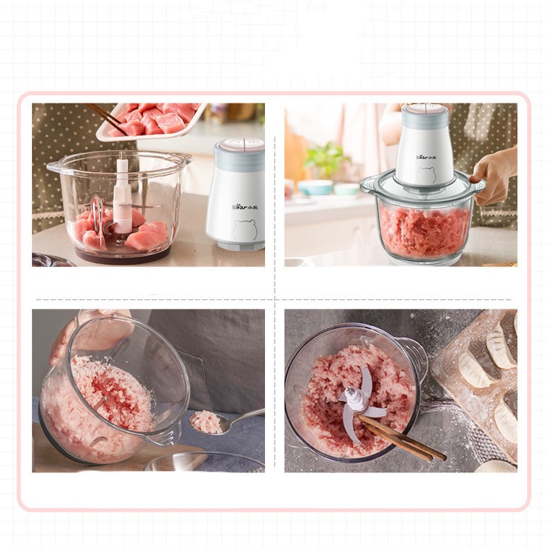 Household Electric Mini Food Chopper Blender Multifunction Food Processor