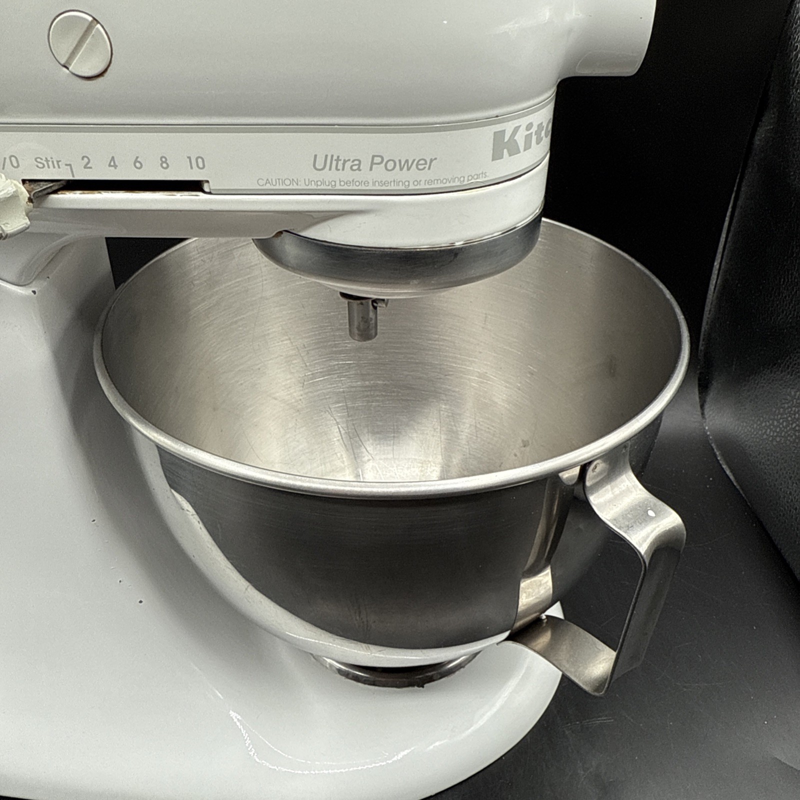 KitchenAid Ultra Power Mixer With Bowl – NO Attachments – White Model KSM90WW