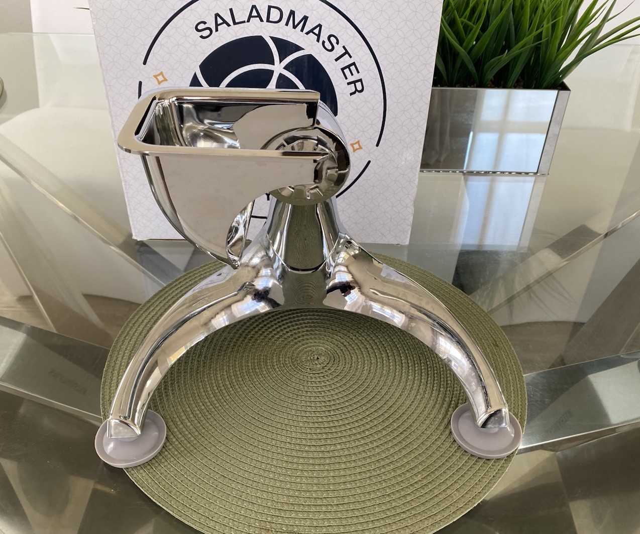 SALADMASTER FOOD PROCESSOR SA205-SC IN ORIGINAL RETAIL BOX STAINLESS