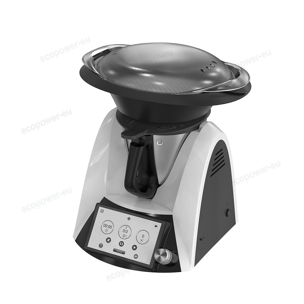1500W Multifunction Intelligent Automatic Stir Fry Pot Kitchen Robot Cooking UK