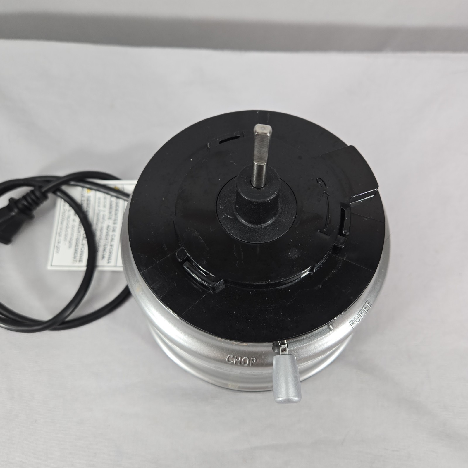KitchenAid Mini Food Processor 5 Cups Silver Motor Base ONLY Chop KFC0516