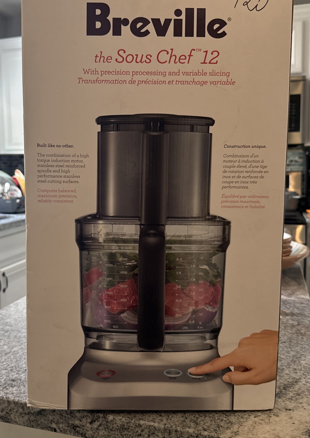 Breville BFP660SIL 12 Cups Full-Size Food Processor Slight