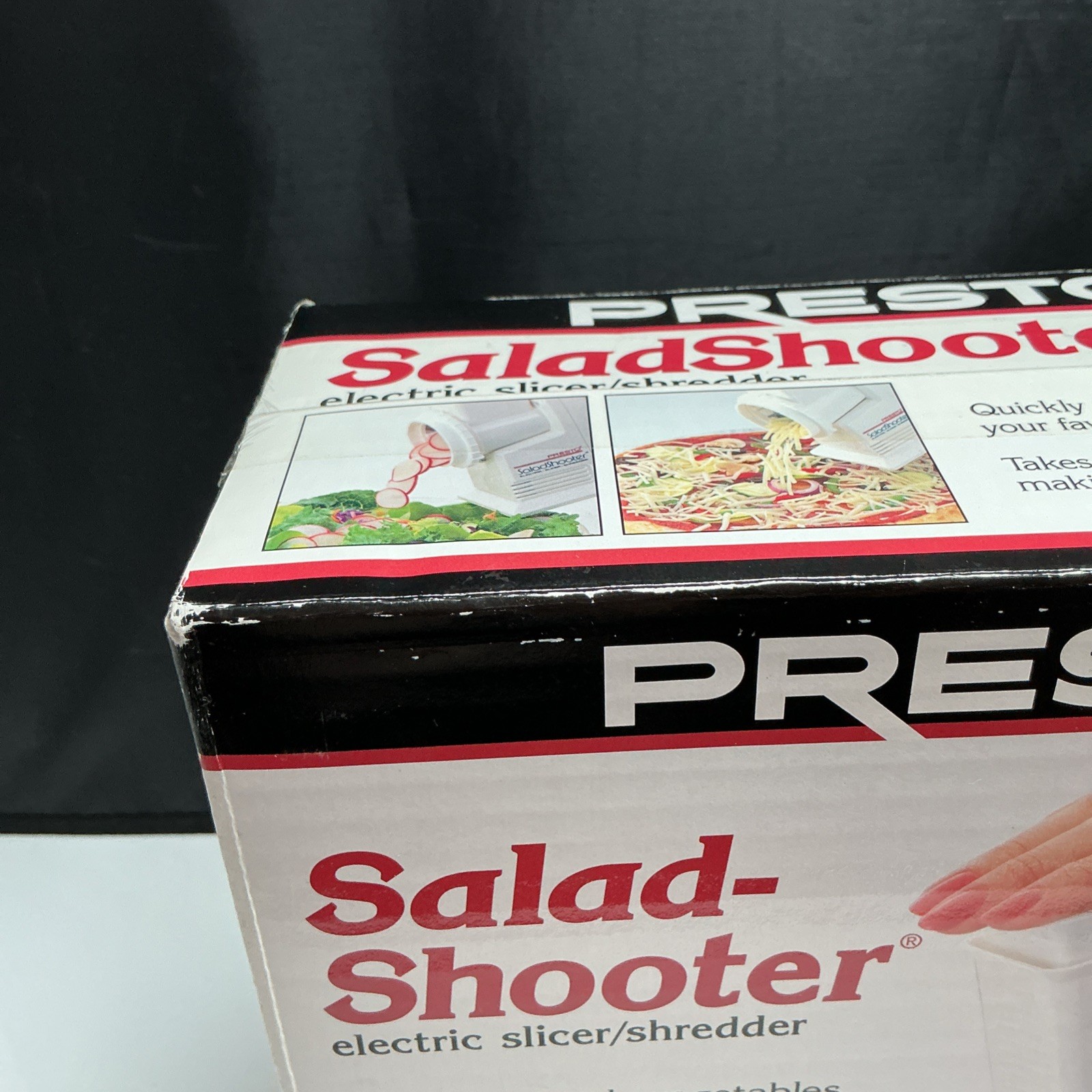 Presto Salad Shooter Electric Food Slicer Shredder 02910 Vintage New Sealed