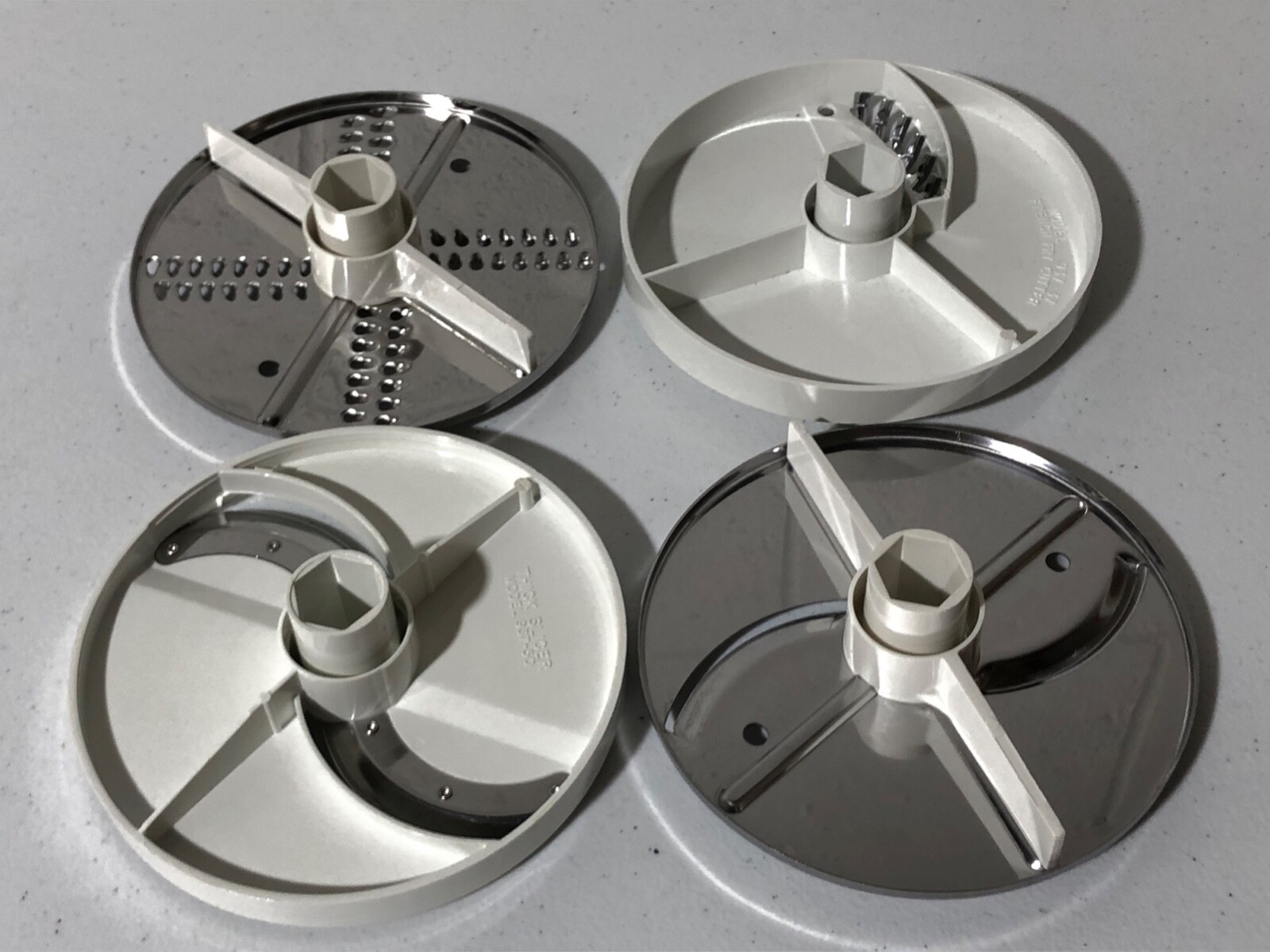 Oster Food Processor Disc Set Model 937-37 50 French Fry Thick/Thin Slicer Shred