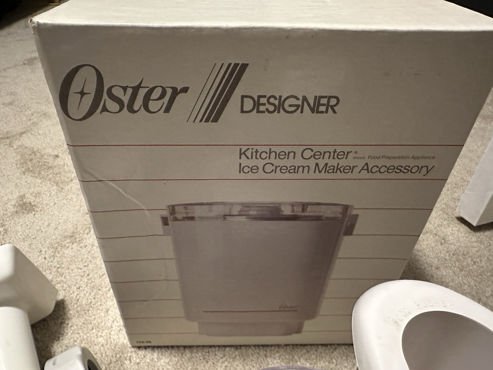 Oster Electronic Kitchen Center, Meat Grinder, Shredder, Whisks, Ice Cream Maker