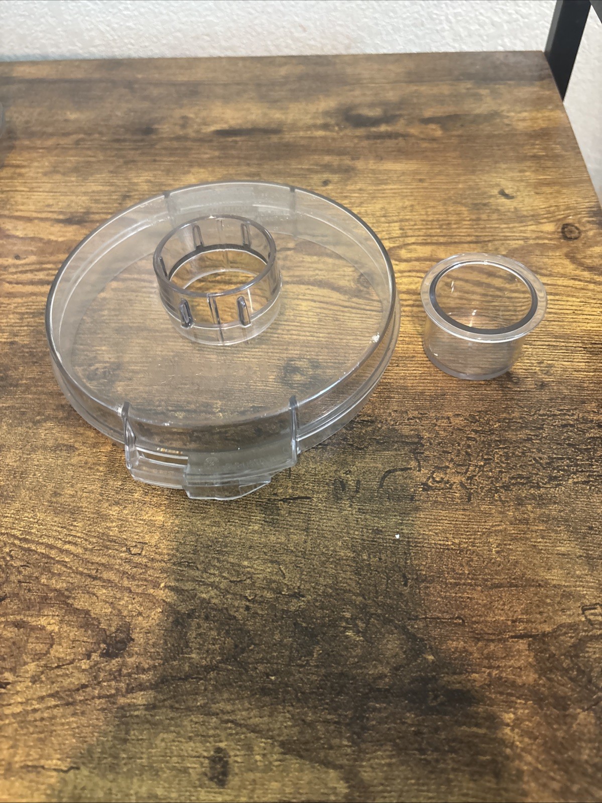 Cuisinart Pro Classic Food Processor Flat Clear Lid & Cover Cap