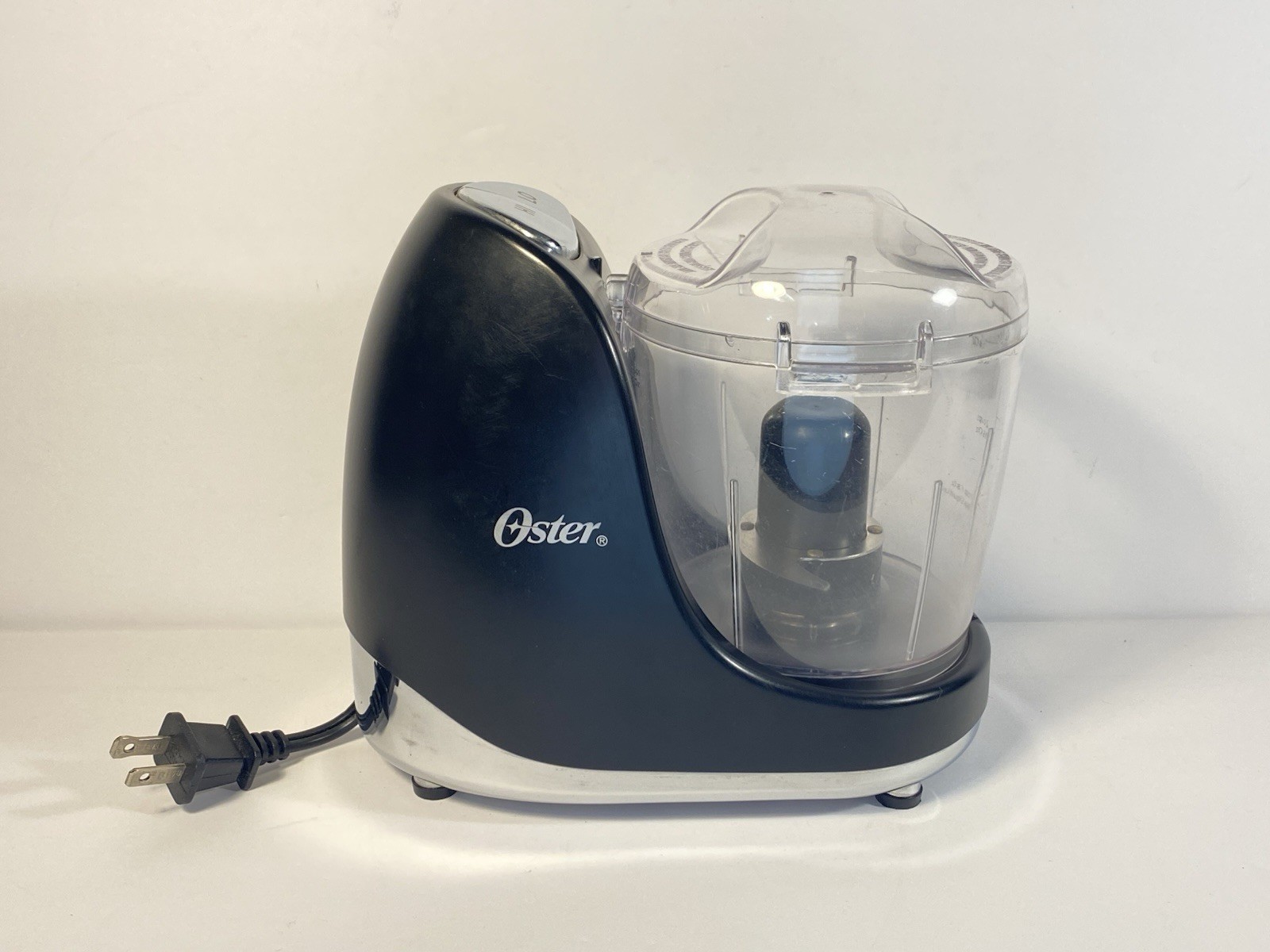 Oster 3 Cup Mini Food Chopper 2 Speed Retractable Cord Tested WORKS!
