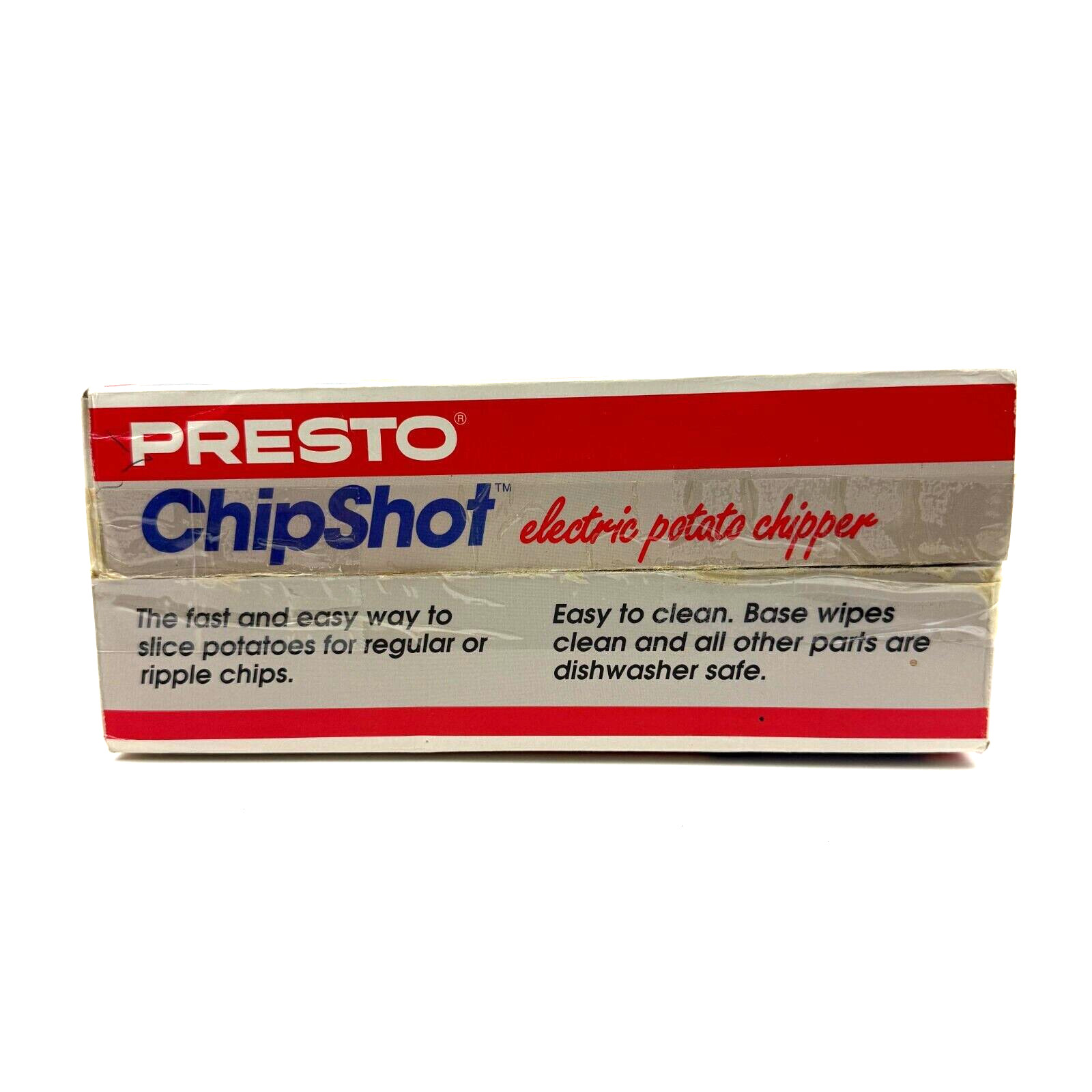 Presto Chip Shot Electric Potato Chipper Slicer Lite No Fat Chip Maker VTG 94