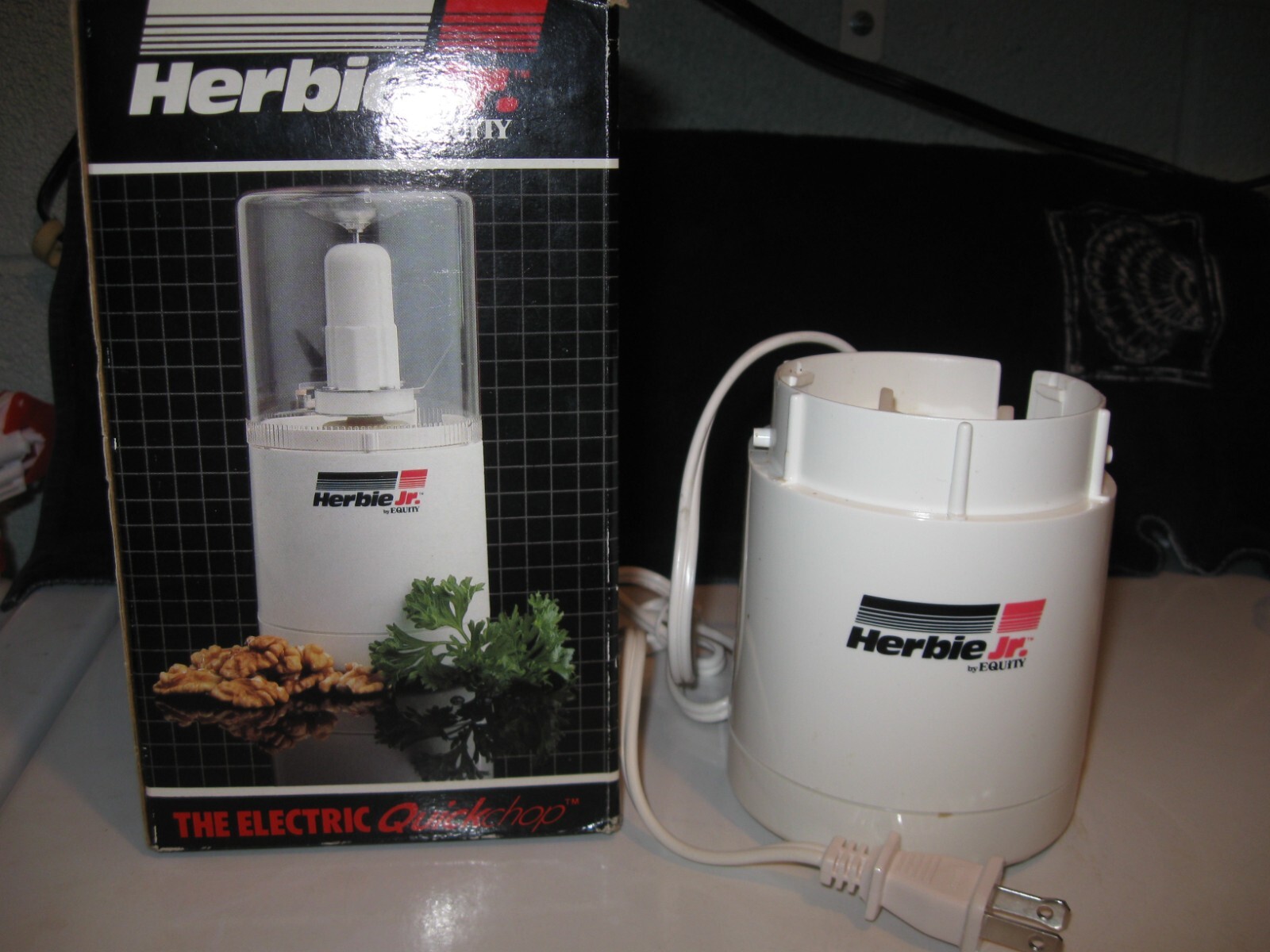 Vintage Herbie Jr MC-10 Electric Quickchop by Equity, MOTOR BASE ONLY