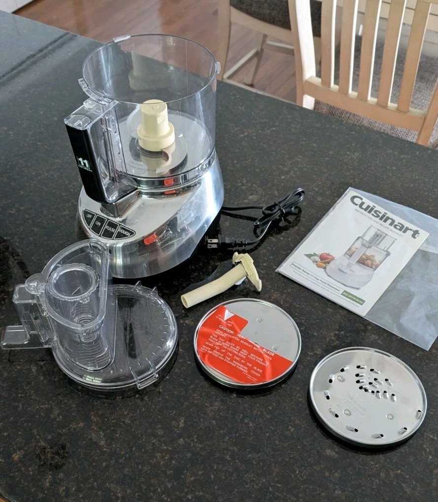 Cuisinart Prep 11 Plus # DLC-2011N 11 Cup Food Processor ~Read~