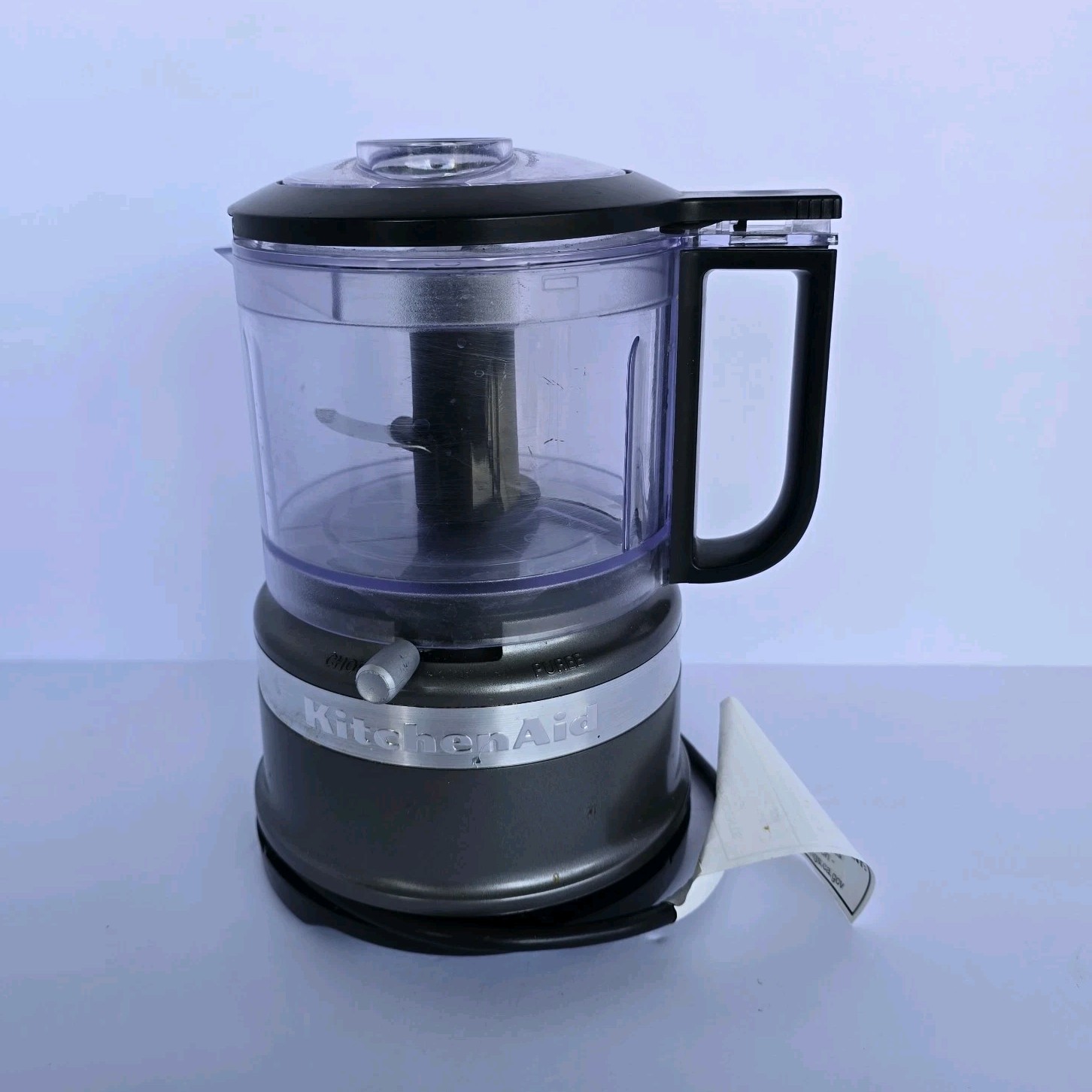 KitchenAid KFC3516 3.5 Cup Mini Food Processor Gray/Black Pulse 2-Speed
