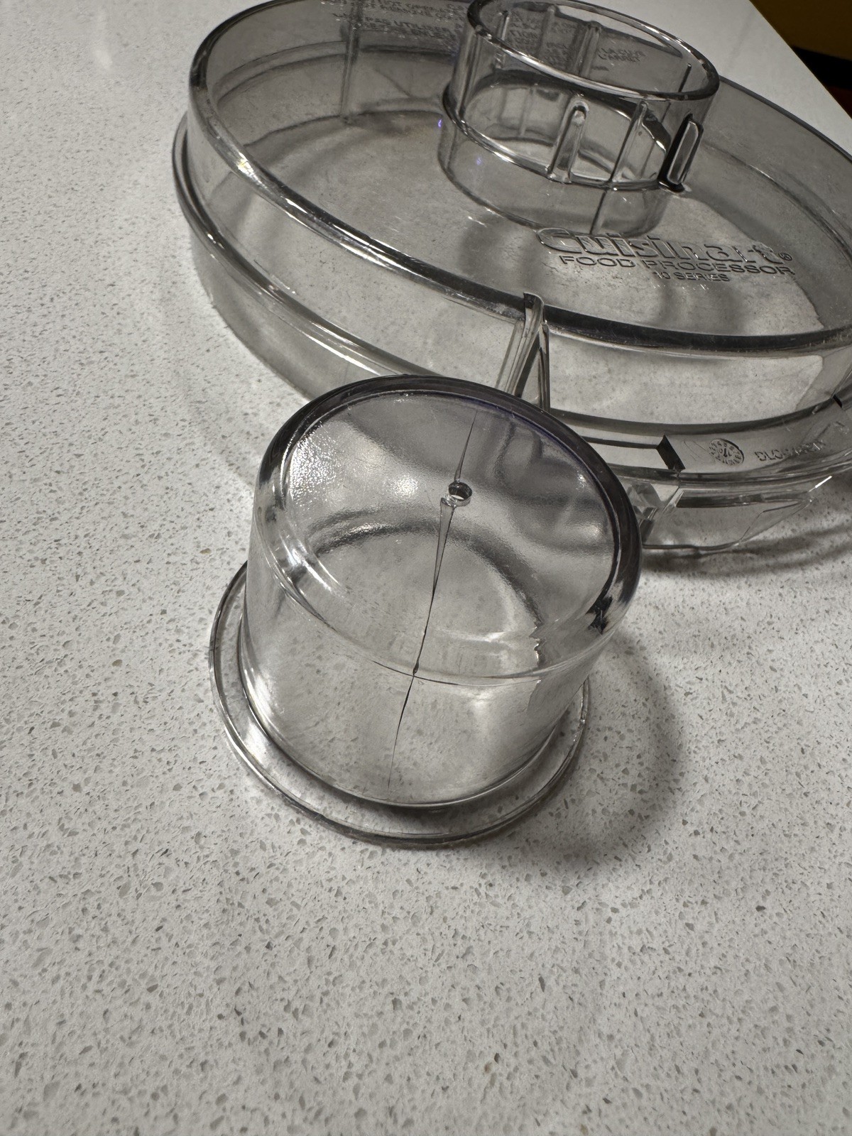 Flat Cover Lid with Cap DLC-116GTX for Cuisinart Pro Classic Food Processor