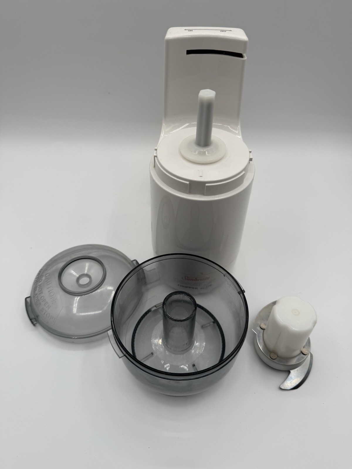 Sunbeam Oscar Oskar Jr. Chopper Plus Food Processor TESTED Works