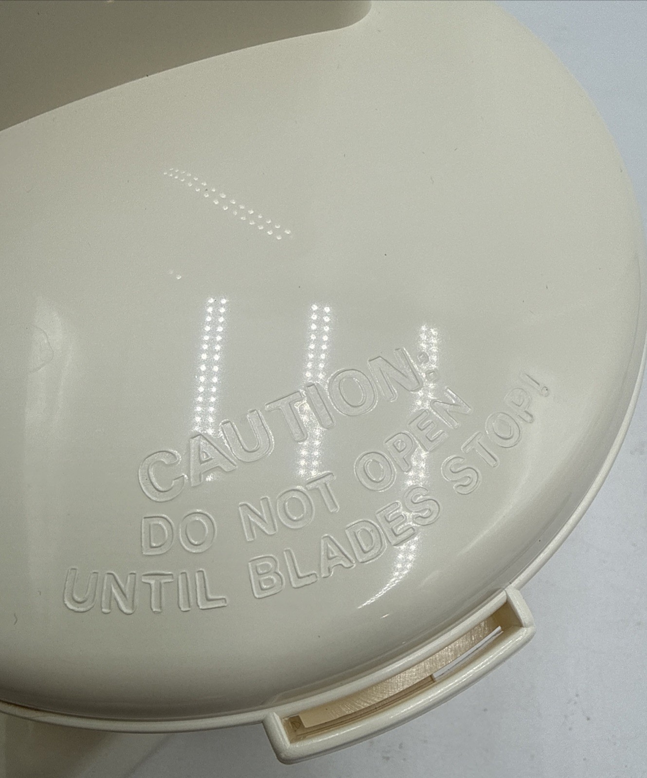Sunbeam Model 14181 Oskar Food Processor Replacement Part Lid Shute & Pusher