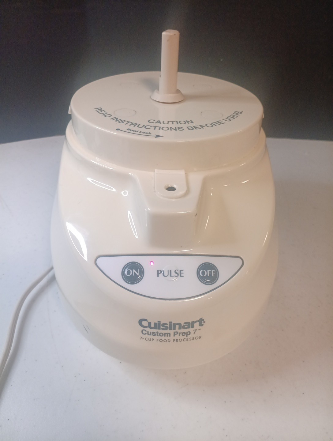 Cuisinart Custom 7 Food Processor EV-7SA Motor Base Unit TESTED Quiet. Fast Ship