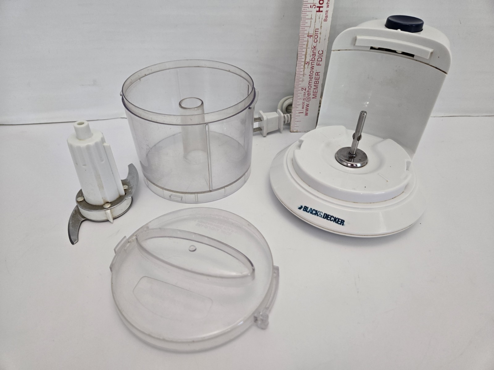 Black & Decker One Touch Chopper Food Processor #HC306 Tested FREE SHIPPING