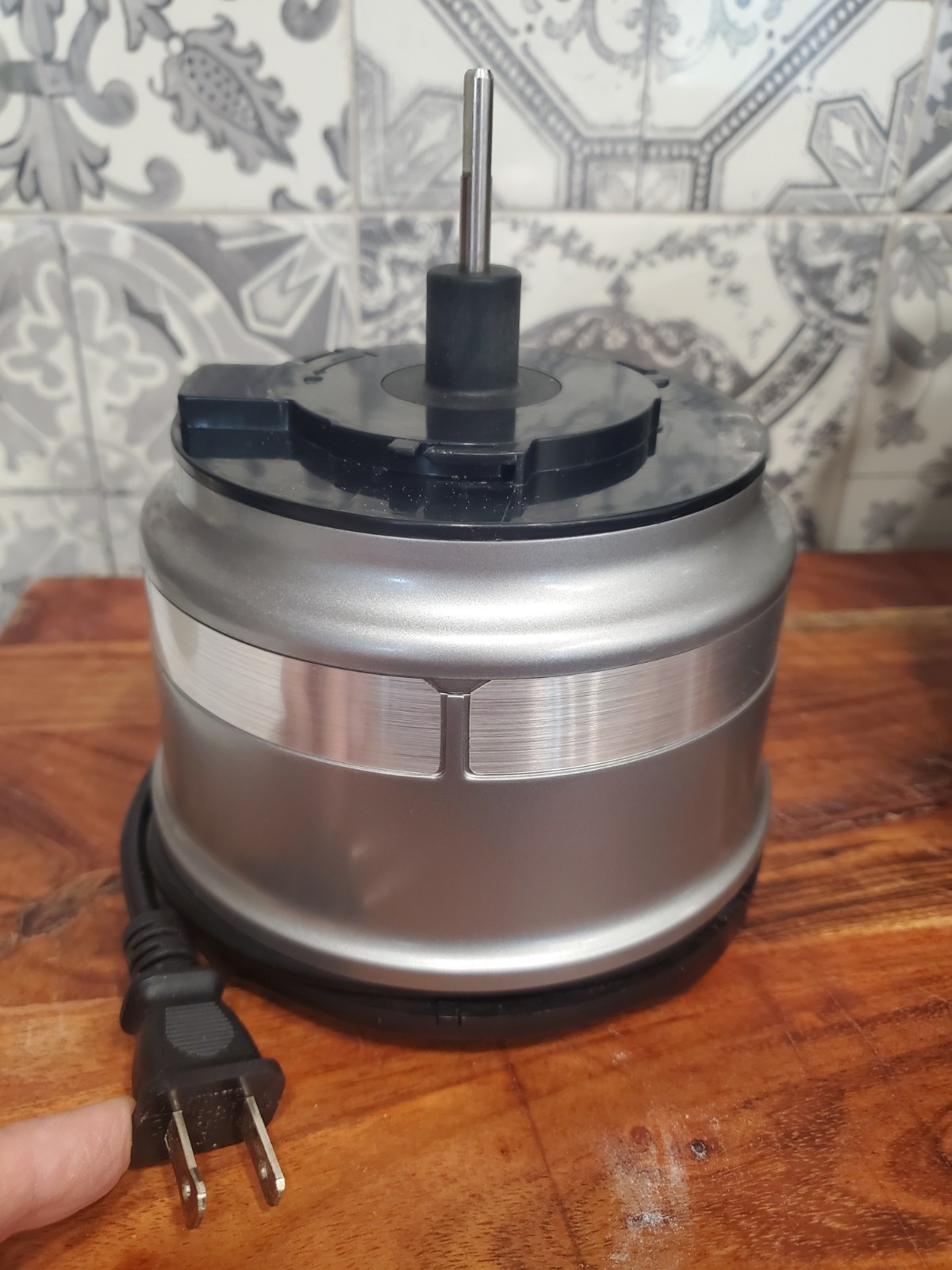 Kitchenaid KFC3516 3.5 Cup Food Chopper Replacement Part Motor Base Silver Works