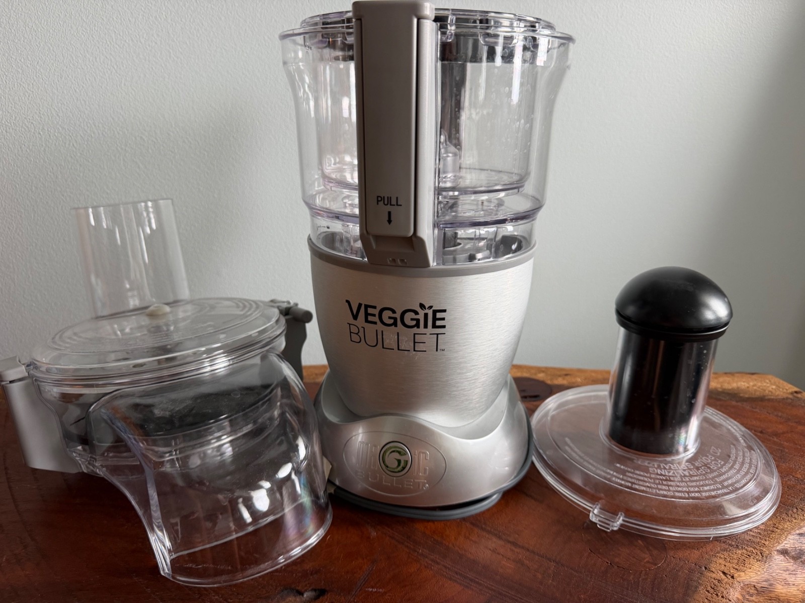 Magic Bullet – Veggie Bullet Spiralizer and Food Processor –