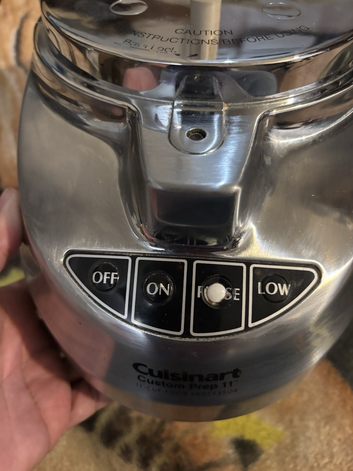 Cuisinart Custom Prep 11 Food Processor EV-11PC9 Replacement Base Only Tested