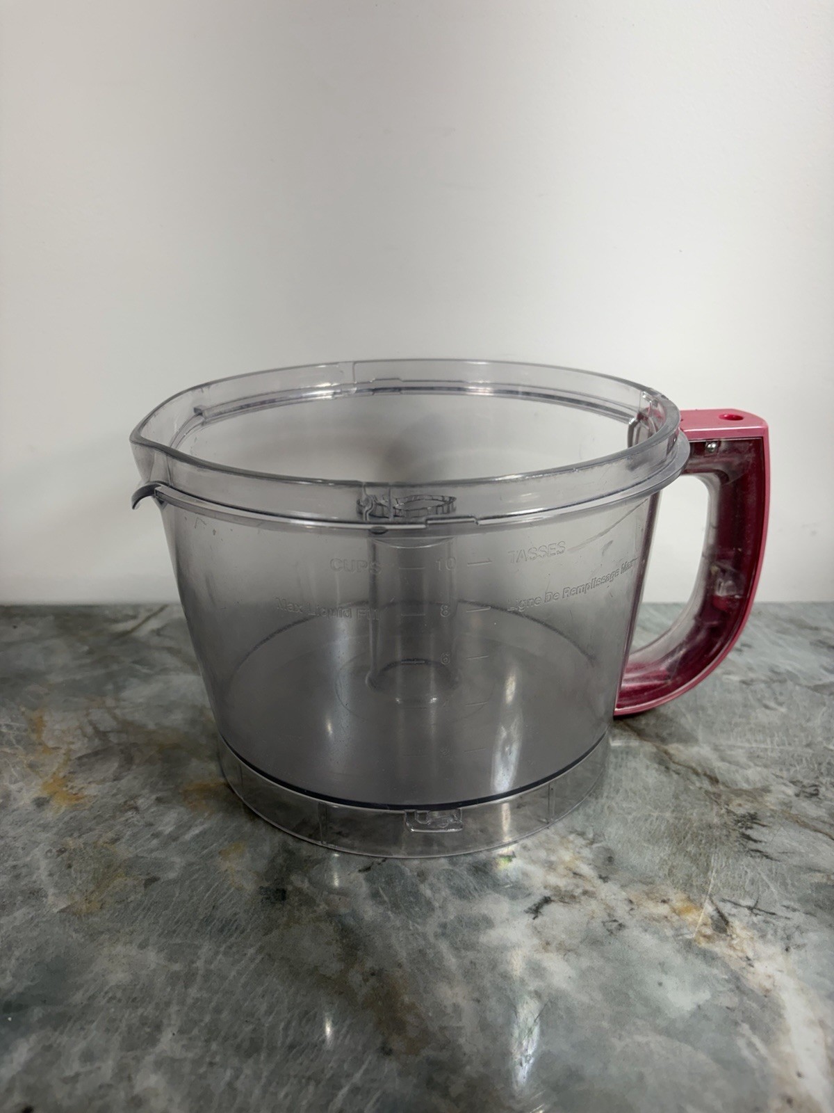 Cusinart FP-12WBCT 12 Cup Food Processor Replacement Working Bowl Pink