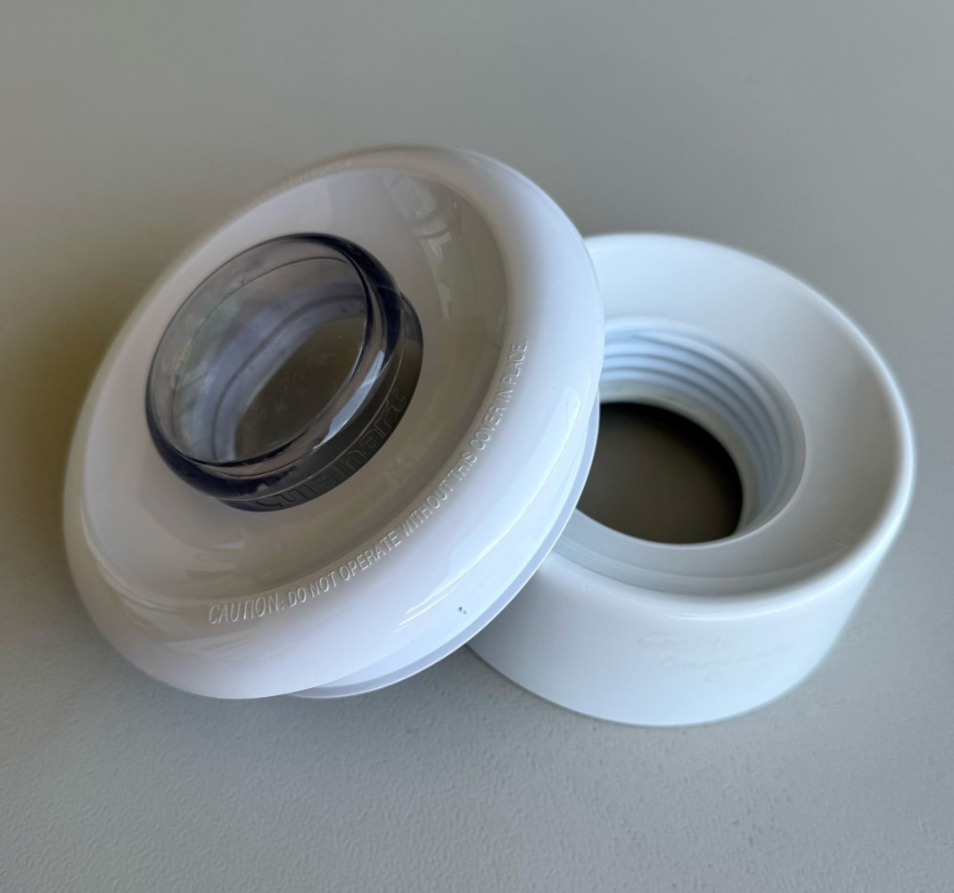 Cuisinart SmartPower Blender Lid Cap & Jar Base Collar White SPB-7 BFP-703